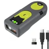 Inateck BCST42GN - Barcodescanner, 2D mit 2,4Ghz USB Adapter, liest Barcodes von Bildschirmen, Exklusive Schnelltasten, BCST-42