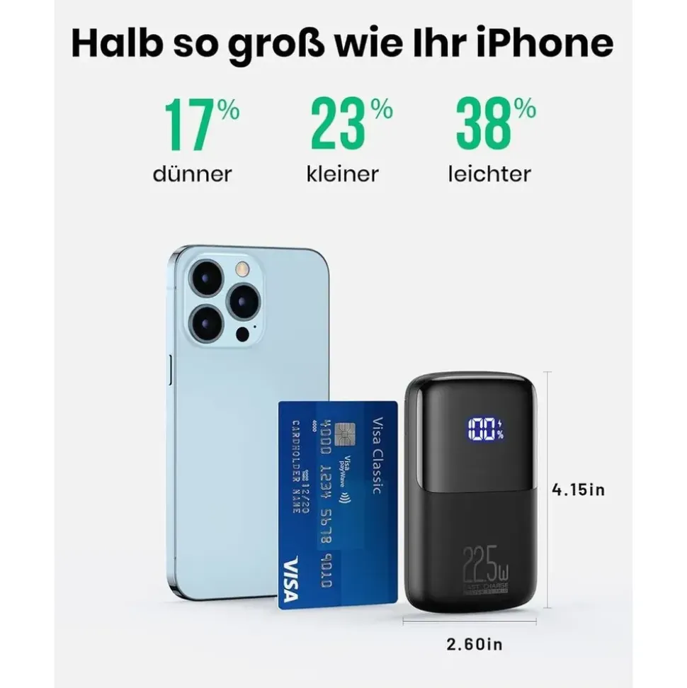 INIU Power Bank, 10000 mAh