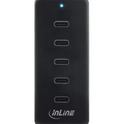 InLine 5-Port USB-C PowerHub, Ladegerät-Erweiterung, 100W,