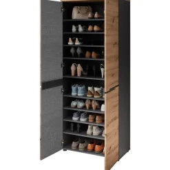 Innostyle Memphis 80 x 192 x 38 cm grau / graphit