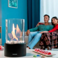InnovaGoods Heatfir Bioethanol-tischkamin Schwarz