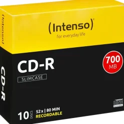 Intenso CD-R 700MB 52x 10er Jewel Case