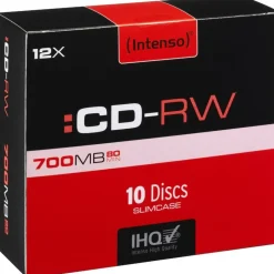 Intenso CD-RW 700MB 12x 10er Jewelcase