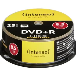 Intenso DVD+R 8.5GB DL 8x 25er