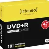 Intenso DVD+R 4,7GB 16x 10er Slimcase