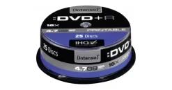 Intenso DVD+R 4.7GB 16x printable 25er