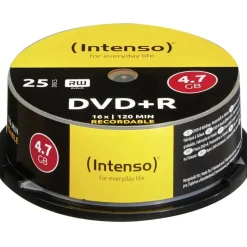 Intenso DVD+R 4,7 GB 16x 25 St.