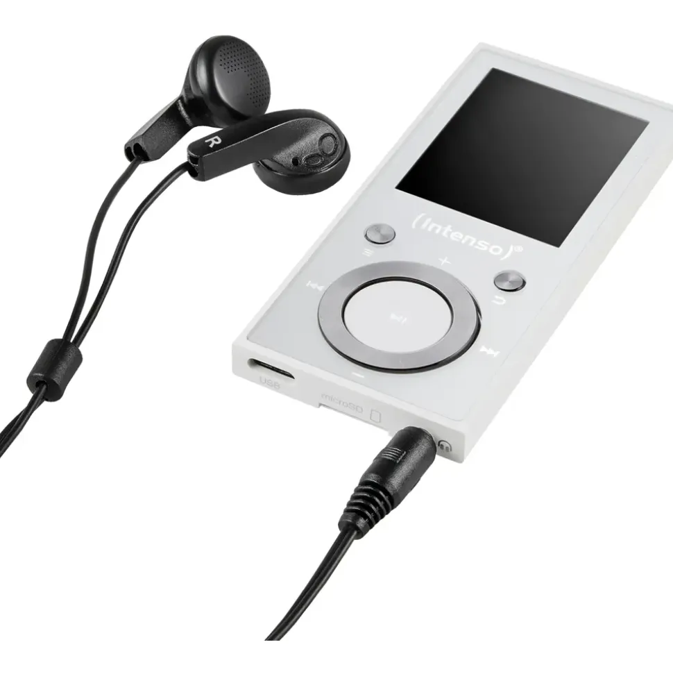 Intenso MP3 Videoplayer 64GB Music Walker MP3-Player 64GB Weiß