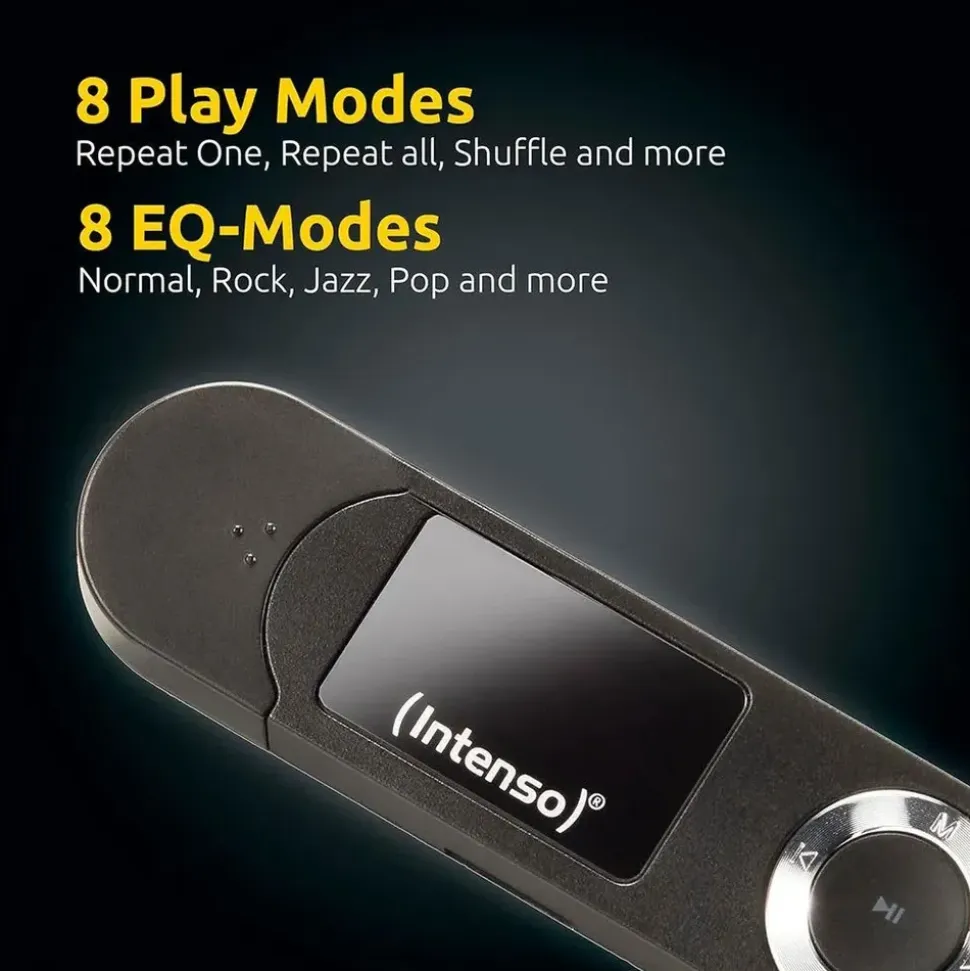 Intenso Music Walker MP3-Player 16 GB Schwarz