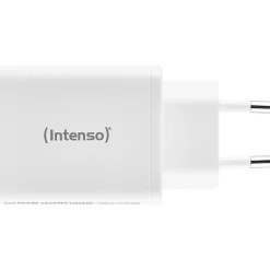 Intenso Power Adapter W65ACC GaN Ladegerät, Weiß