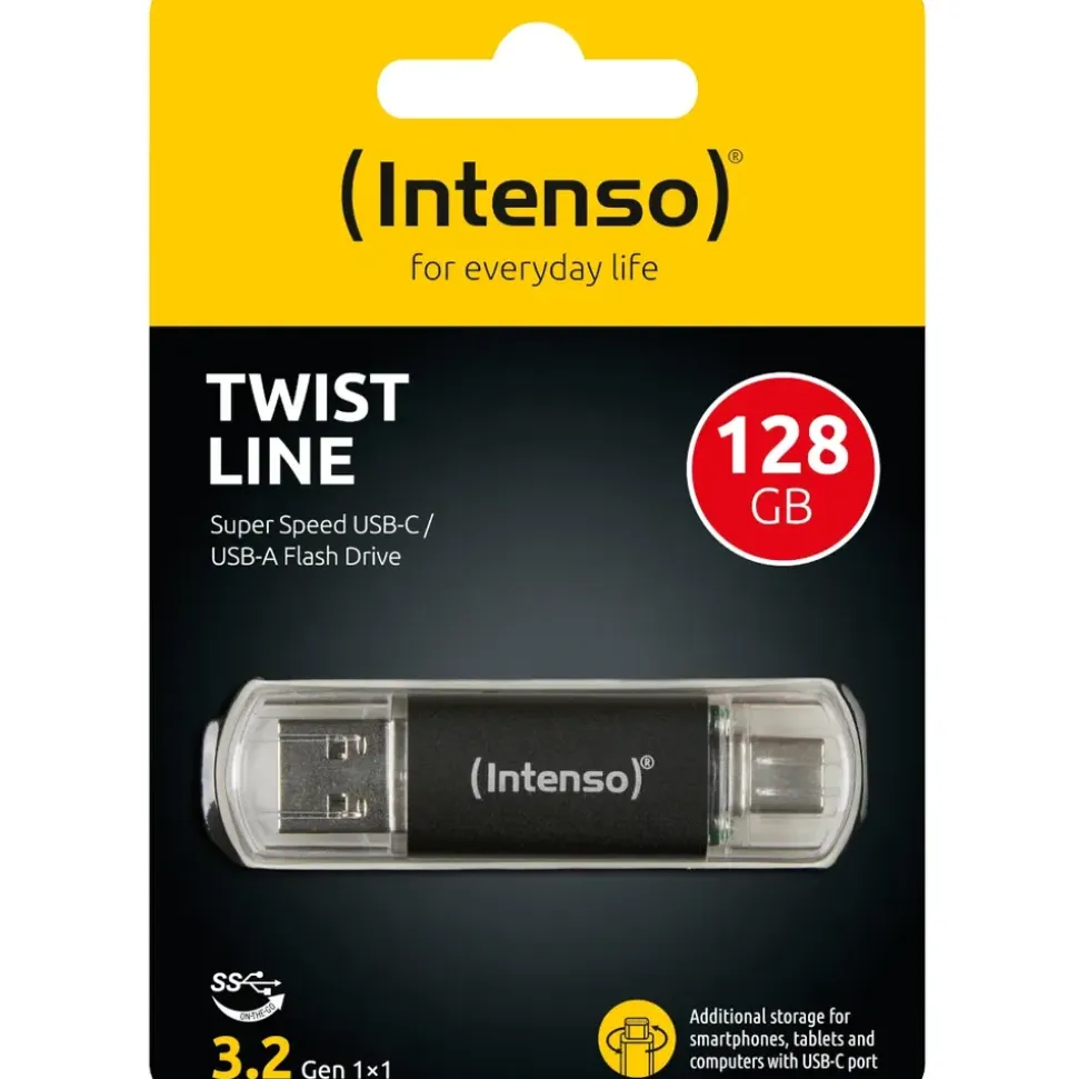 Intenso Twist Line 128GB Anthrazit