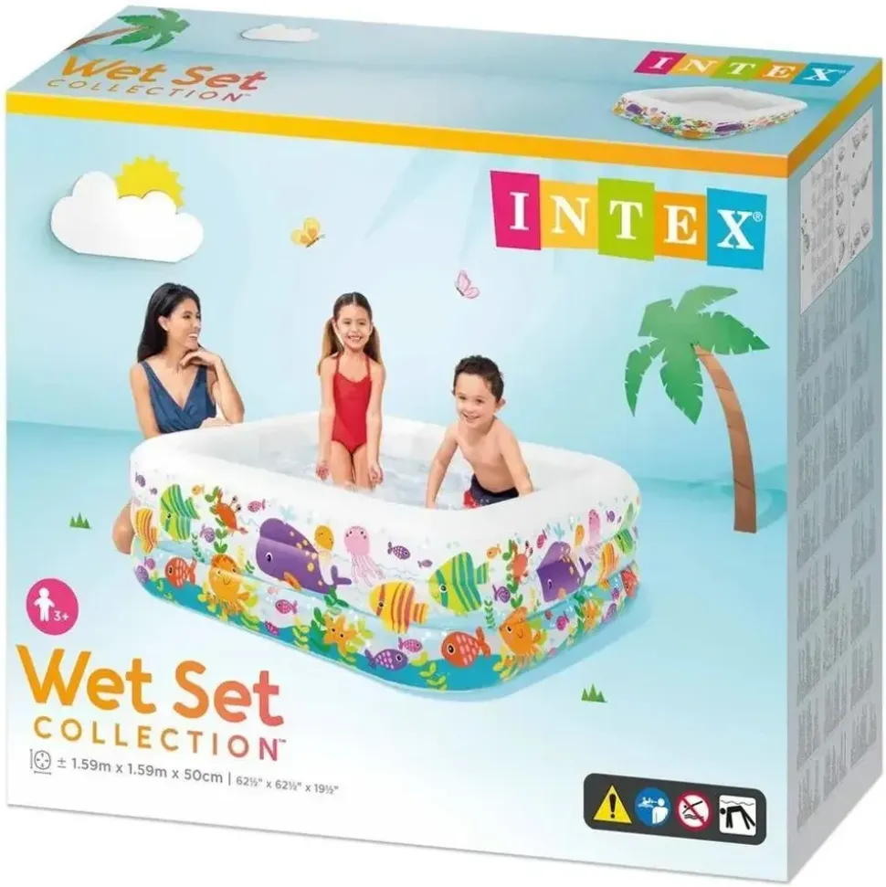 Intex Aquarium Pool 159 x 159 x 50 cm