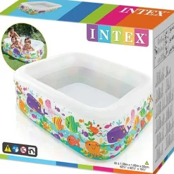 Intex Aquarium Pool 159 x 159 x 50 cm