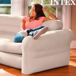 Intex Ecksofa 2-Sitzer Beige