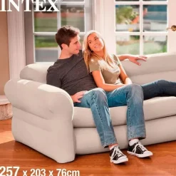 Intex Ecksofa 2-Sitzer Beige