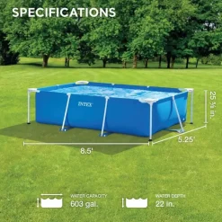 Intex Family Frame 300 x 200 x 75 cm ohne Filterpumpe