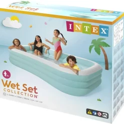 Intex Family Lounge Pool Playcenter 264 x 165 x 56 cm (58497NP)