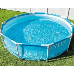 Intex Metal Frame Beachsize rund