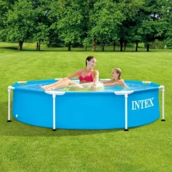 Intex Metal Frame Pool rund