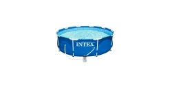 Intex Metal Frame Pool Set 305 x 76 cm inkl. Filterpumpe