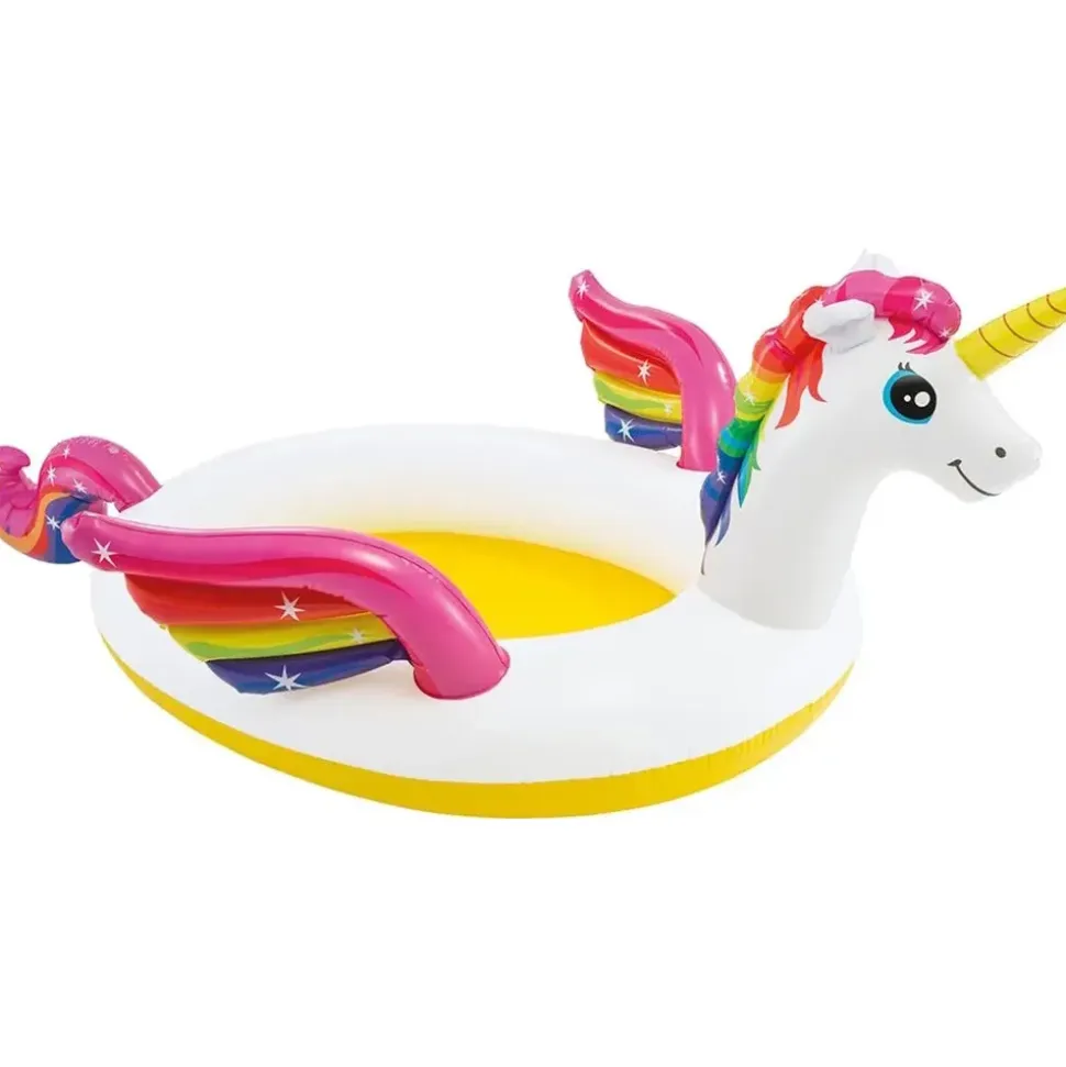 Intex Mystic Unicorn Planschbecken 272 x 193 x 104 cm