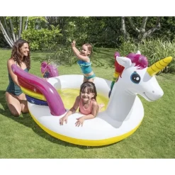 Intex Mystic Unicorn Planschbecken 272 x 193 x 104 cm