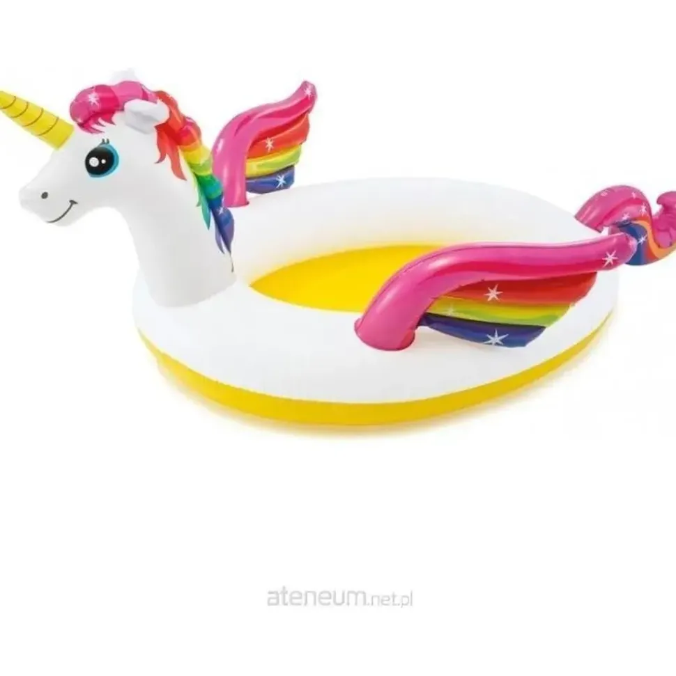 Intex Mystic Unicorn Planschbecken 272 x 193 x 104 cm