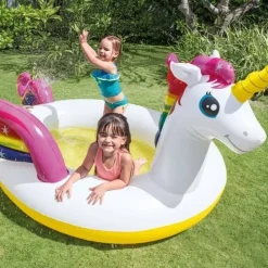 Intex Mystic Unicorn Planschbecken 272 x 193 x 104 cm
