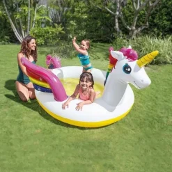Intex Mystic Unicorn Planschbecken 272 x 193 x 104 cm