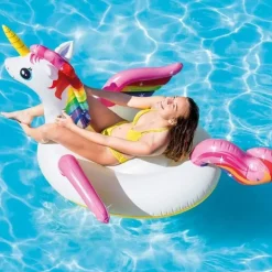 Intex Mystic Unicorn Planschbecken 272 x 193 x 104 cm