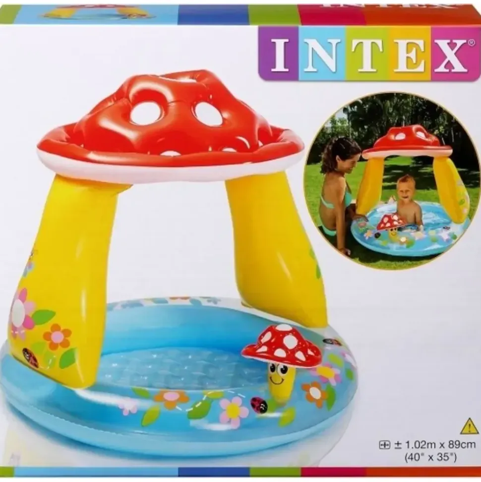 Intex Pilz Baby Pool 102 x 89 cm