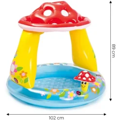 Intex Pilz Baby Pool 102 x 89 cm