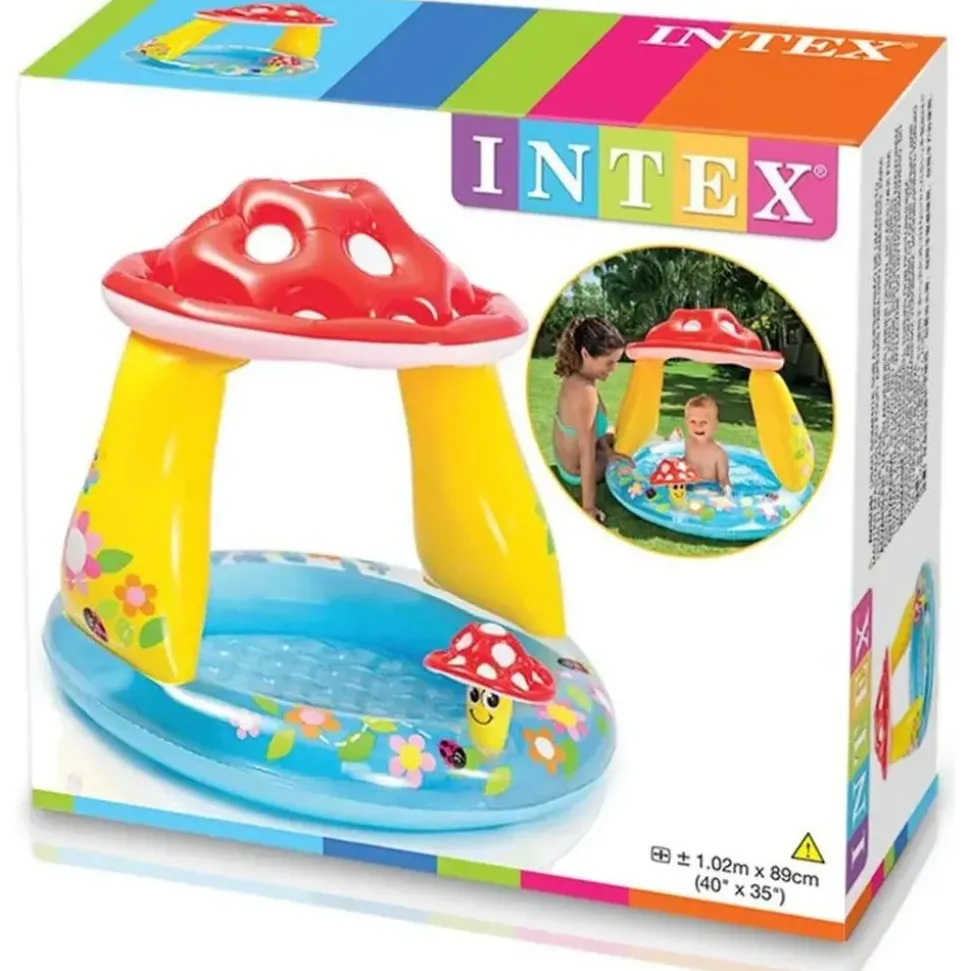 Intex Pilz Baby Pool 102 x 89 cm