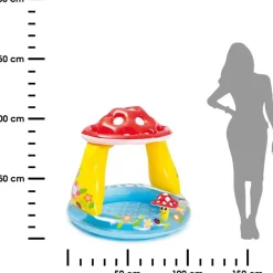 Intex Pilz Baby Pool 102 x 89 cm