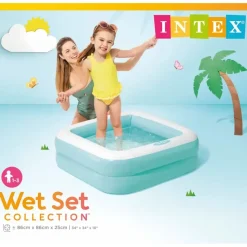 Intex Play Box Pool 85 x 85 x 23 cm sortiert