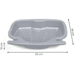Intex Pool Fußbad 11,5 L 56x46x9 cm Blau