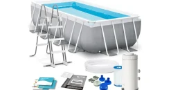 Intex Prism Frame Pool Set 400 x 200 x 100 cm inkl. Filterpumpe