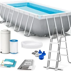 Intex Prism Frame Pool Set 400 x 200 x 122 cm inkl. Filterpumpe