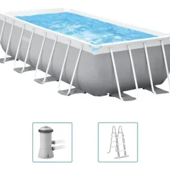 Intex Prism Frame Pool Set 400 x 200 x 122 cm inkl. Filterpumpe