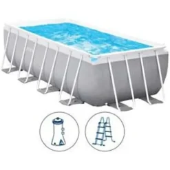 Intex Prism Frame Pool Set 400 x 200 x 122 cm inkl. Filterpumpe
