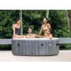 Intex PureSpa Bubble Deluxe Ø 196 x 71 cm greywood