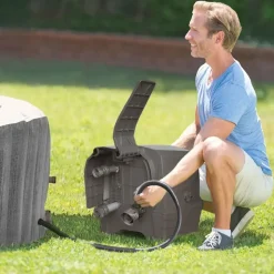 Intex PureSpa Bubble Deluxe Ø 196 x 71 cm greywood