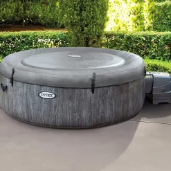 Intex PureSpa Bubble Deluxe Ø 196 x 71 cm greywood
