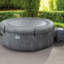 Intex PureSpa Bubble Deluxe Ø 196 x 71 cm greywood