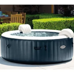 Intex PureSpa Bubble Massage Set Ø 216 x 71 cm navy blue