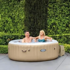Intex PureSpa Bubble Ø 196 x 71 cm beige 28426