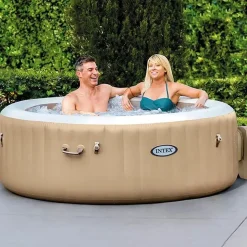 Intex PureSpa Bubble Ø 196 x 71 cm beige 28426