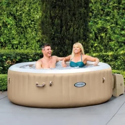 Intex PureSpa Bubble Ø 196 x 71 cm beige 28426