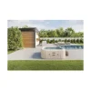 Intex PureSpa Chevron Deluxe Square 211 x 71 cm Creme