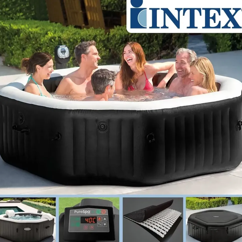 Intex Pure Spa Octagon Bubble Jet